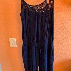Gap Tank Romper Sz. M Indigo - 065